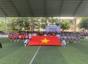 Bế mạc giải bóng đá nam 5 người trường THPT Duy Tân